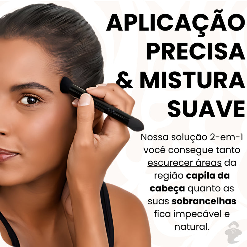 Pó camuflagem p/ Cabelo [PAGUE 1 LEVE 2]