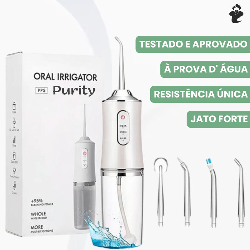 Irrigador Bucal + Kit de Acessórios Grátis!