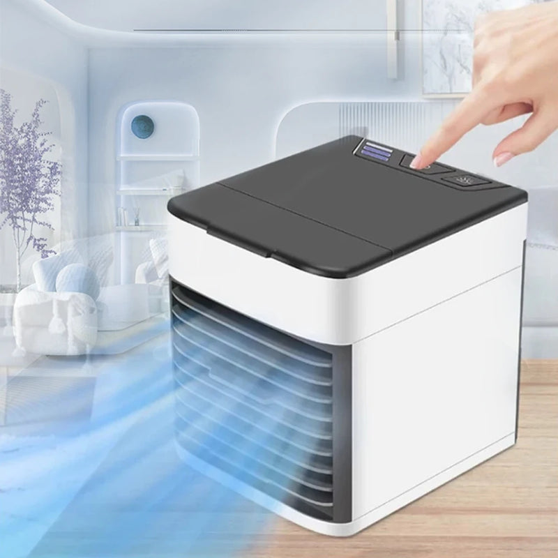 Mini Ar Condicionado Portátil - Umidificador Climatizador