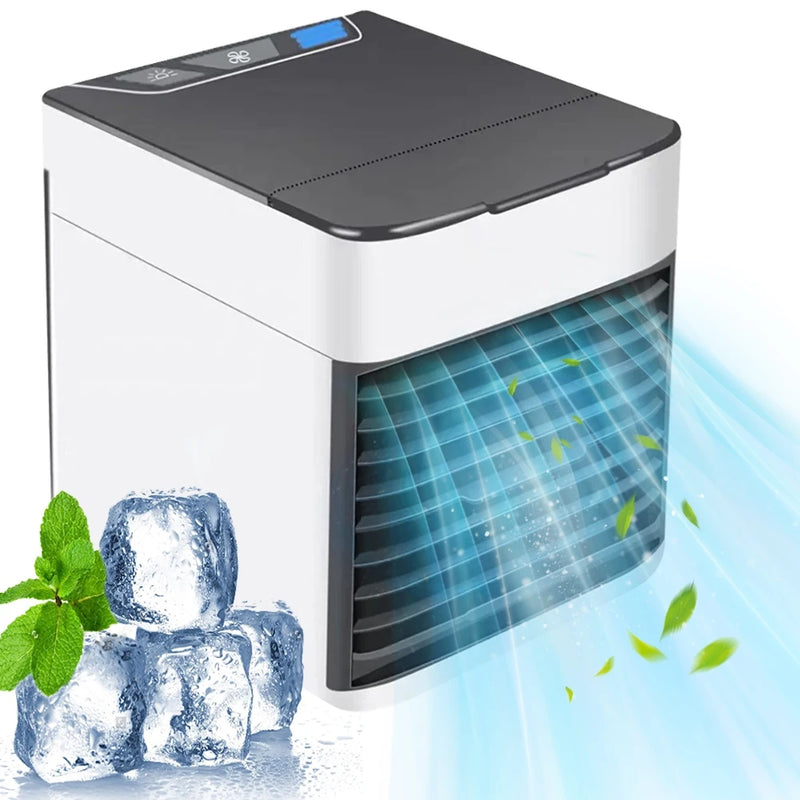 Mini Ar Condicionado Portátil - Umidificador Climatizador
