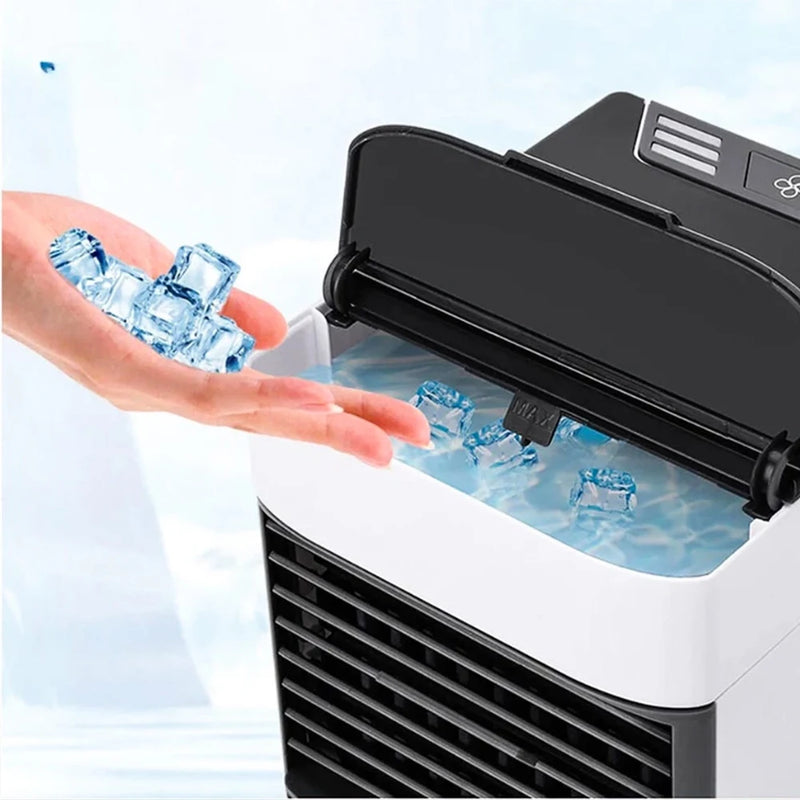 Mini Ar Condicionado Portátil - Umidificador Climatizador
