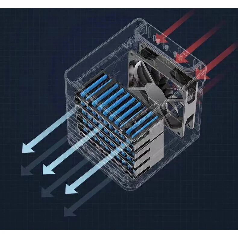 mini ar condicionado ultra frio